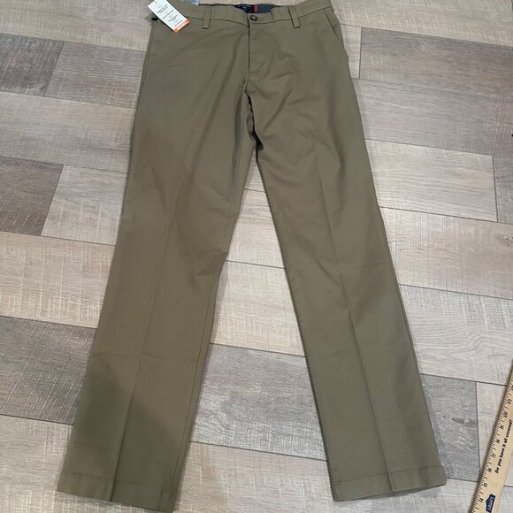 DOCKERS WORKDAY KHAKI SMART 360 FLEX 34 X 34 NEW TAN - Picture 1 of 10